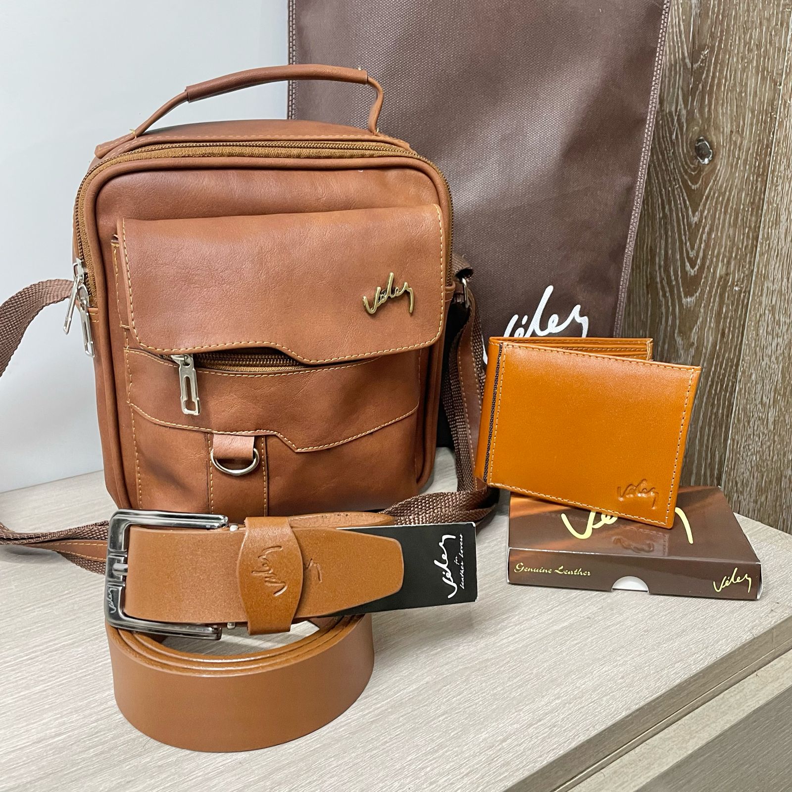 🧥 "Chega de acessórios frágeis e sem estilo — Descubra o TRIO DANY™: Elegância, Durabilidade e Sofisticação em um único combo com bolso, billetera y correa por menos de la mitad del precio."