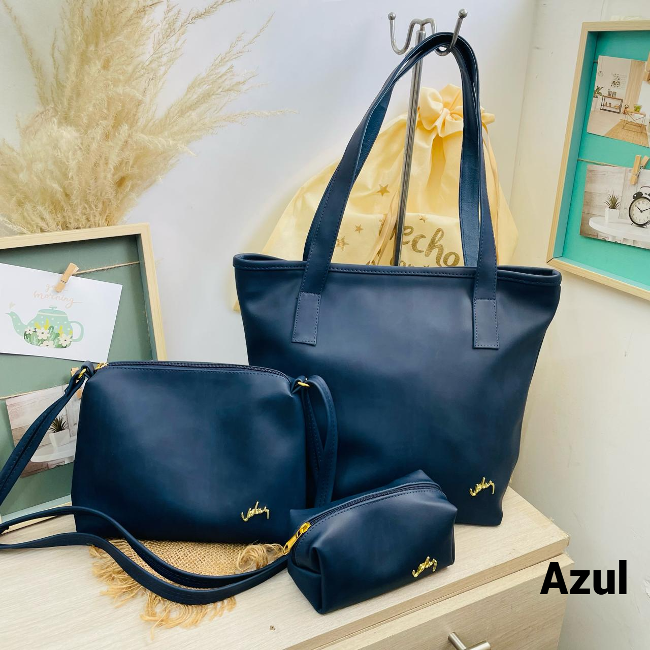 ✨ Eleva tu Estilo sin Gastar una Fortuna: El Trio Elegance™ en cuero te da 3 Bolsos de Lujo por el Precio de Uno