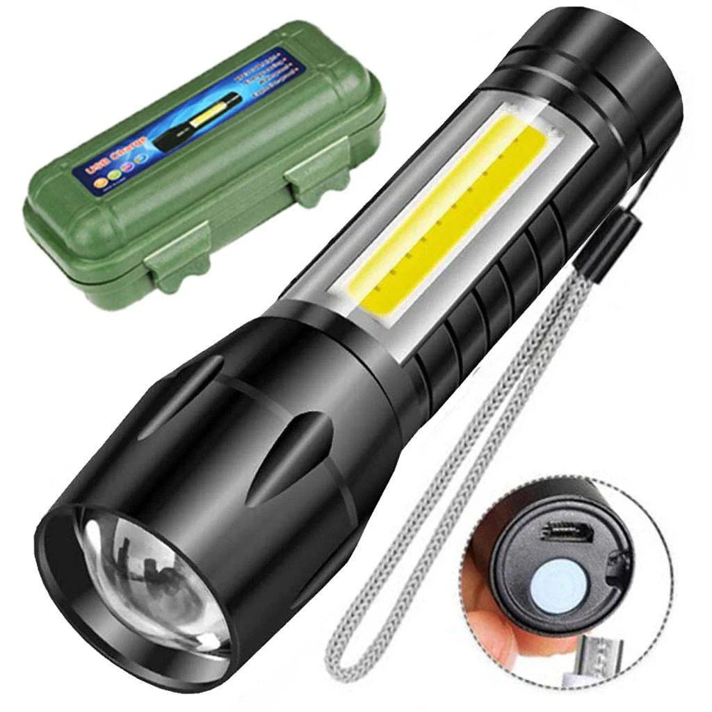 🔦 TrailTorch – La linterna táctica que puede salvarte la vida