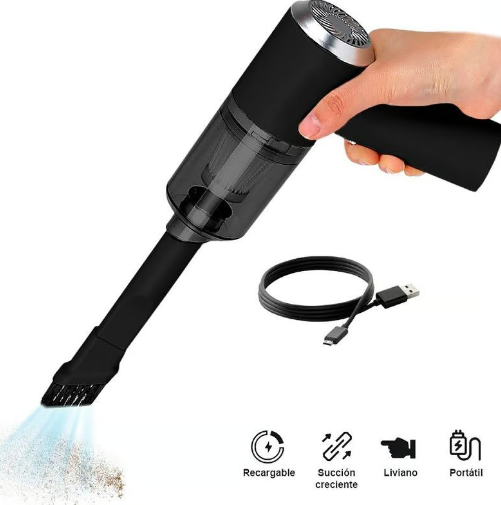 AspiraPro™ – Tecnología compacta, limpieza sin límites. – El poder de limpiar TODO en la palma de tu mano